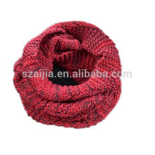 Damen Winter Garn Farbstoff Farbe stricken Infinity Schal